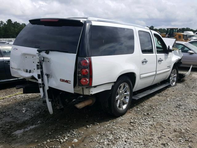 1GKFK66867J256169 - 2007 GMC YUKON XL D WHITE photo 4