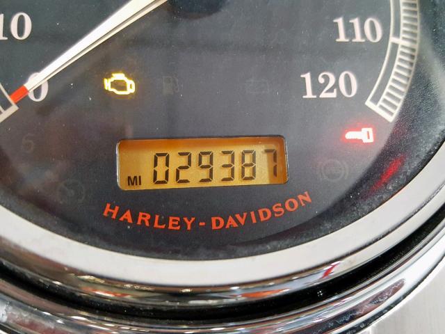 1HD1FB419BB625097 - 2011 HARLEY-DAVIDSON FLHR ORANGE photo 7