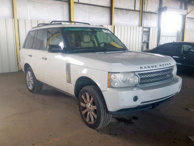 SALMF13487A257442 - 2007 LAND ROVER RANGE ROVE WHITE photo 1