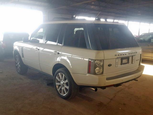 SALMF13487A257442 - 2007 LAND ROVER RANGE ROVE WHITE photo 3