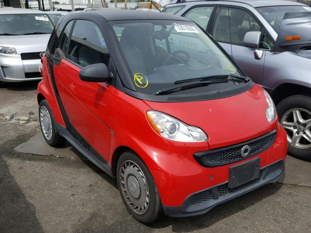 WMEEJ3BA9DK654887 - 2013 SMART FORTWO PUR RED photo 1