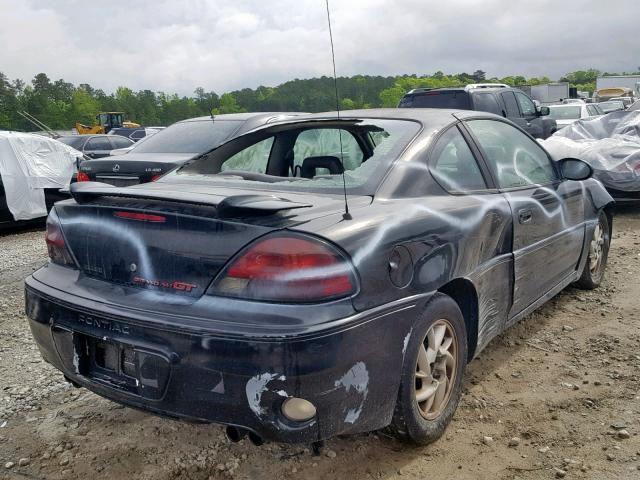 1G2NW12E93C317804 - 2003 PONTIAC GRAND AM G BLACK photo 4