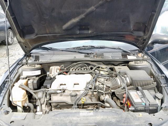 1G2NW12E93C317804 - 2003 PONTIAC GRAND AM G BLACK photo 7