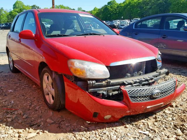 KNAFE161075000706 - 2007 KIA SPECTRA5 S RED photo 1