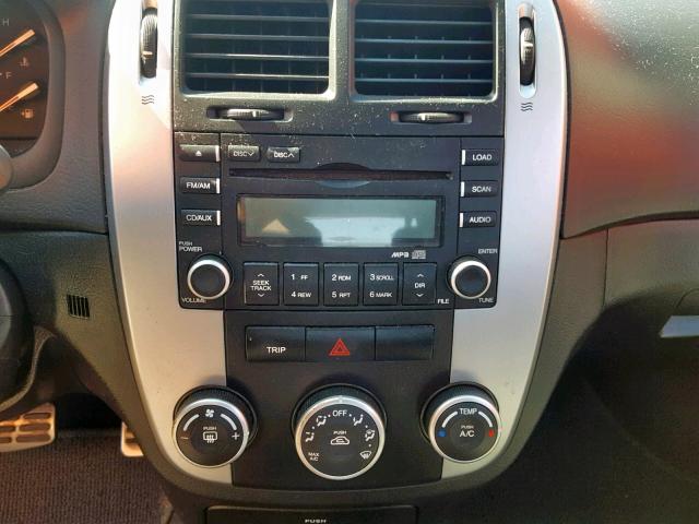 KNAFE161075000706 - 2007 KIA SPECTRA5 S RED photo 9