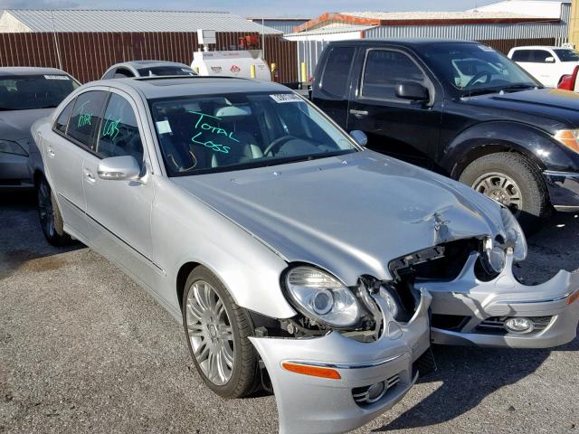 WDBUF56X68B337529 - 2008 MERCEDES-BENZ E 350 SILVER photo 1