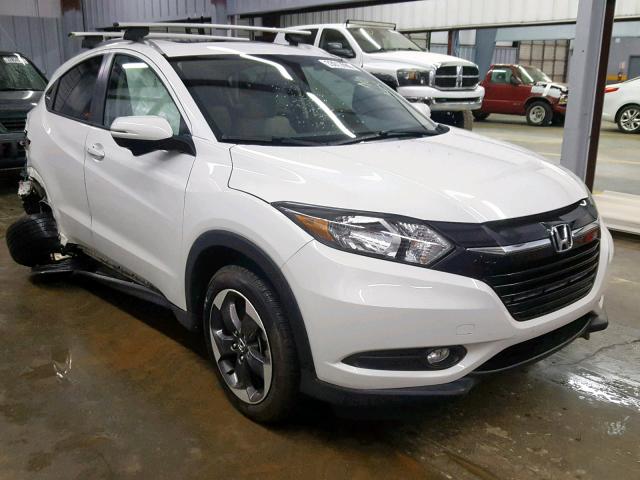 3CZRU6H78JM700521 - 2018 HONDA HR-V EXL WHITE photo 1