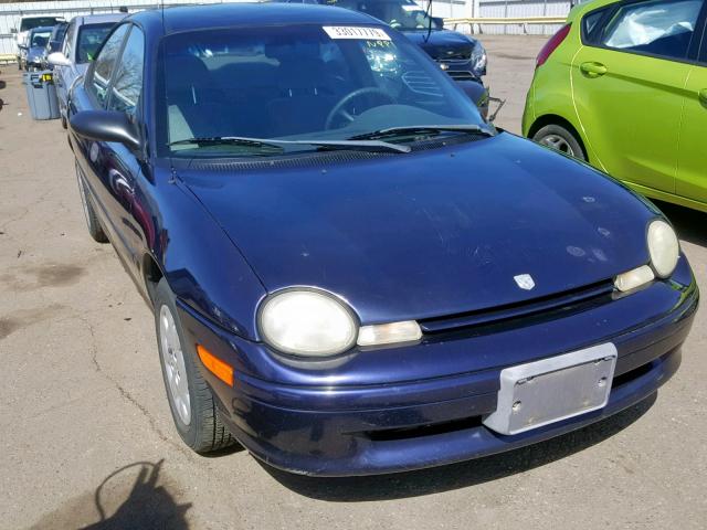 1B3ES47C7WD729168 - 1998 DODGE NEON HIGHL PURPLE photo 1