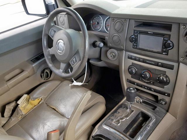 1J8HG48K06C319815 - 2006 JEEP COMMANDER მწვანე ფოტო 9