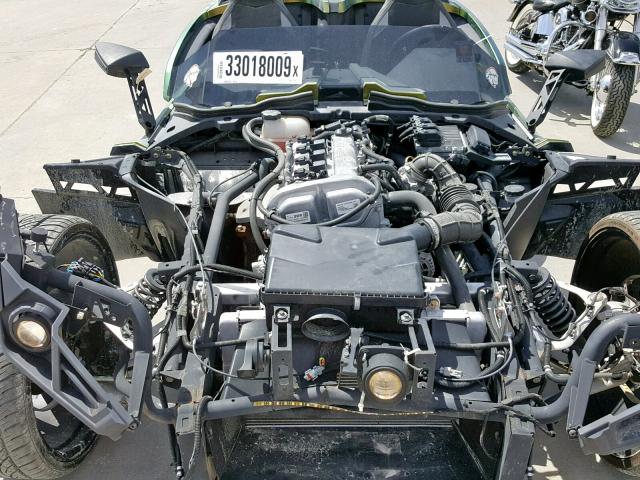 57XAAPFA3H8121135 - 2017 POLARIS SLINGSHOT BLACK photo 7