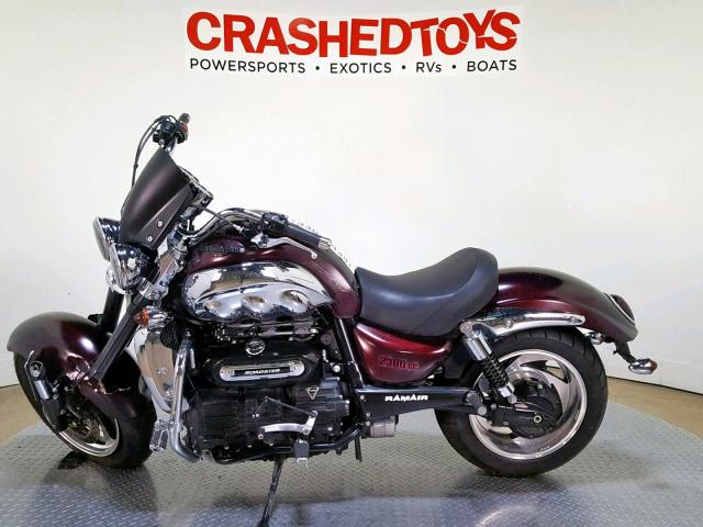 SMTC02L40BJ473032 - 2011 TRIUMPH MOTORCYCLE ROCKET III MAROON photo 5