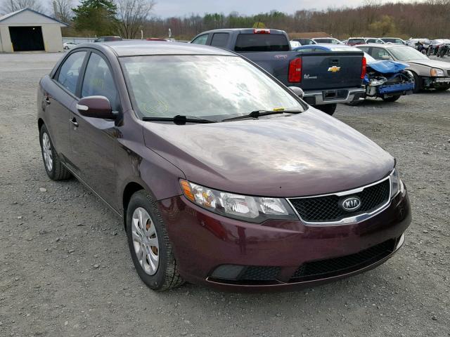 KNAFU4A26A5046732 - 2010 KIA FORTE EX BROWN photo 1