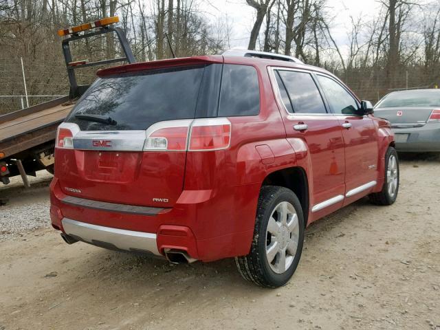 2GKFLZE33E6135713 - 2014 GMC TERRAIN DE RED photo 4