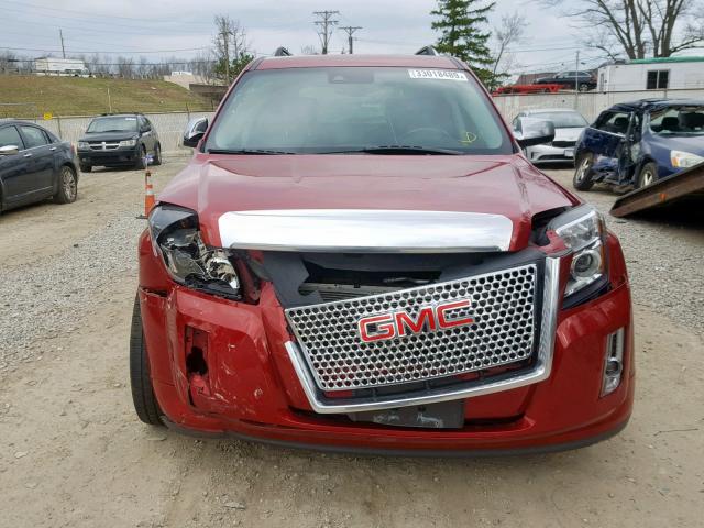 2GKFLZE33E6135713 - 2014 GMC TERRAIN DE RED photo 9