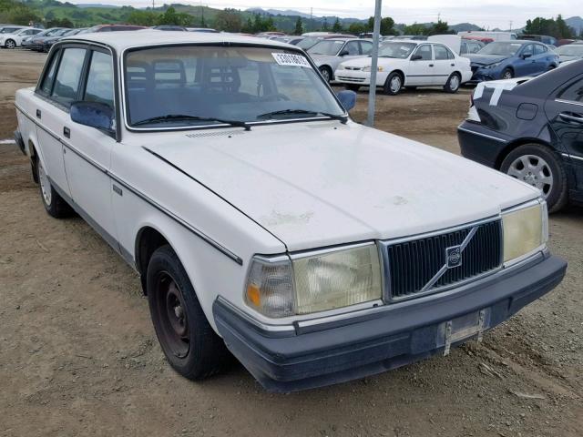 YV1AX8841K1349441 - 1989 VOLVO 244 DL WHITE photo 1