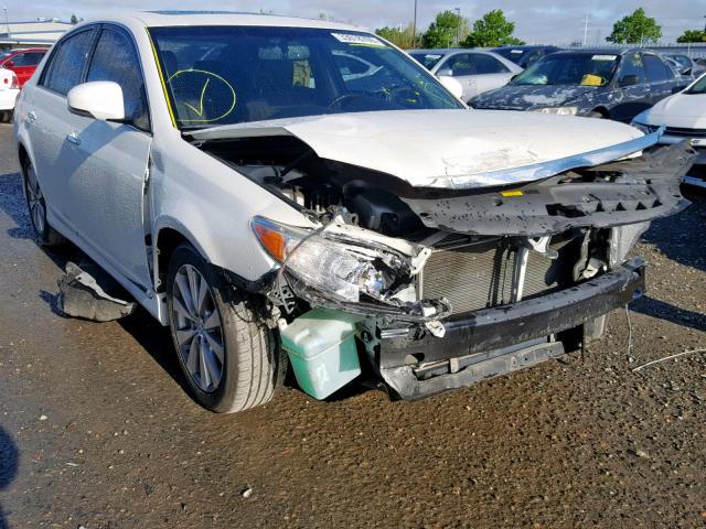 4T1BK3DB1BU391201 - 2011 TOYOTA AVALON BAS WHITE photo 1