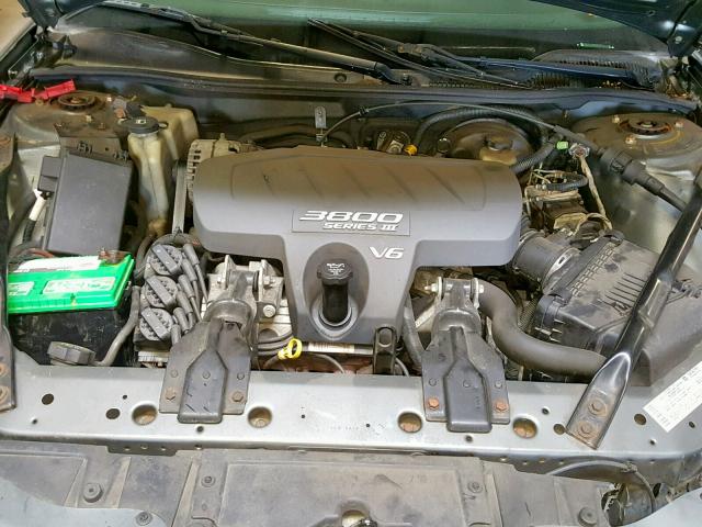 2G2WS542X41376040 - 2004 PONTIAC GRAND PRIX GRAY photo 7