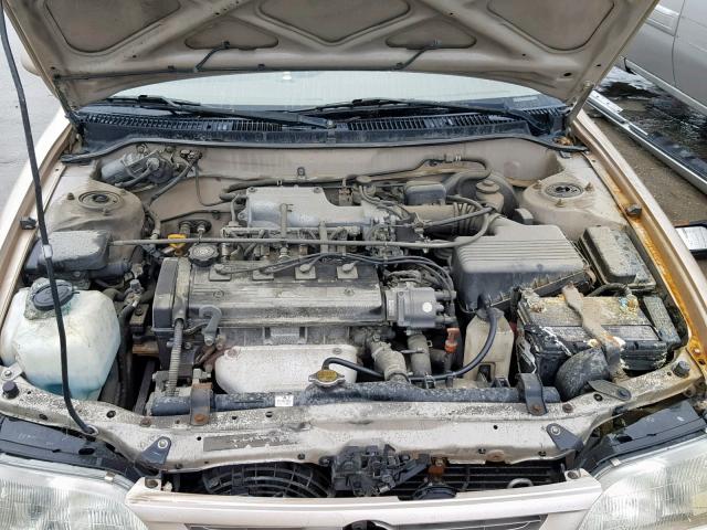 1NXBB02E7TZ485967 - 1996 TOYOTA COROLLA DX GOLD photo 7