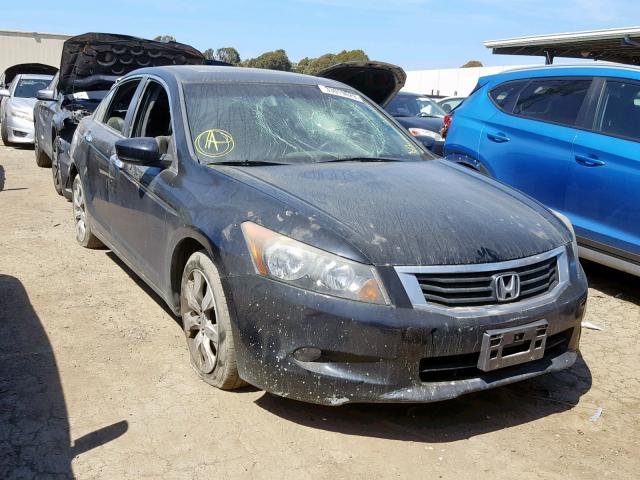 1HGCP36818A071559 - 2008 HONDA ACCORD EXL BLACK photo 1