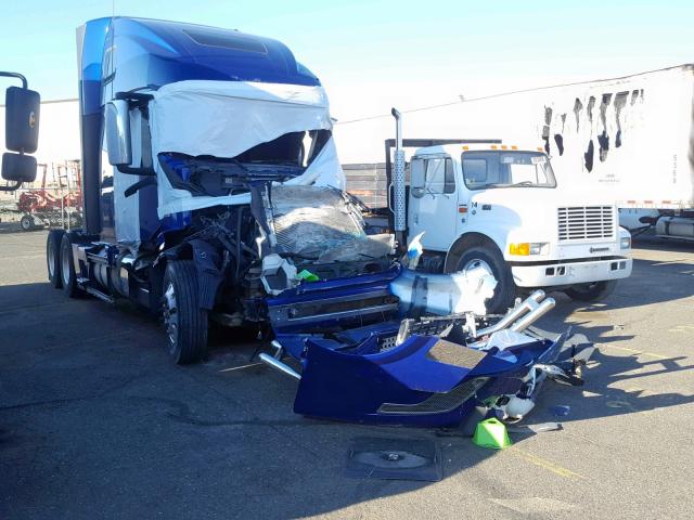 4V4NC9EJ4FN926601 - 2015 VOLVO VN VNL BLUE photo 1