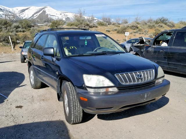 JTJGF10U620135702 - 2002 LEXUS RX 300 BLACK photo 1