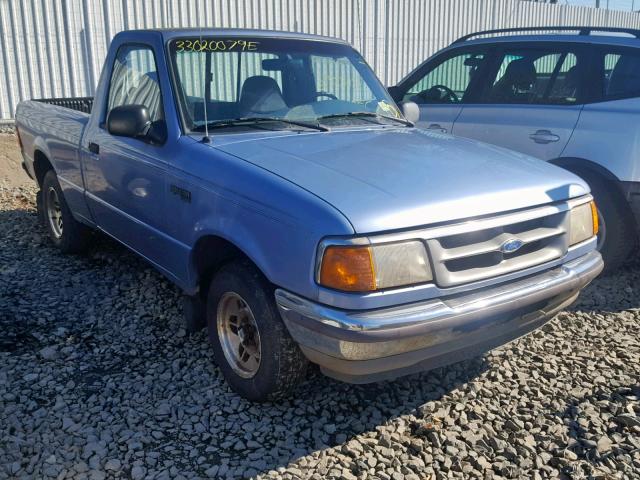 1FTCR10A9VUB37732 - 1997 FORD RANGER BLUE photo 1