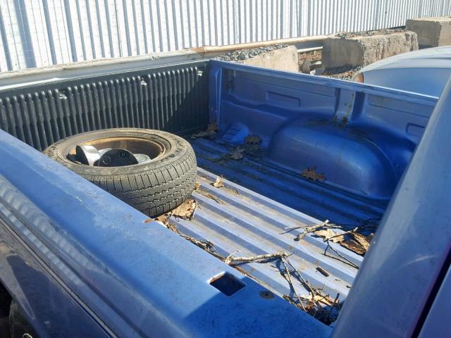 1FTCR10A9VUB37732 - 1997 FORD RANGER BLUE photo 6