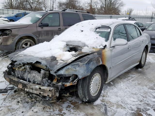 1G4HP54K81U186593 - 2001 BUICK LESABRE CU SILVER photo 2