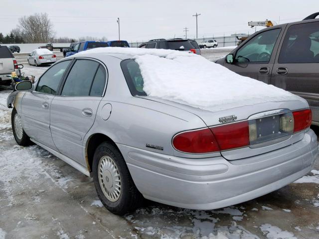 1G4HP54K81U186593 - 2001 BUICK LESABRE CU SILVER photo 3