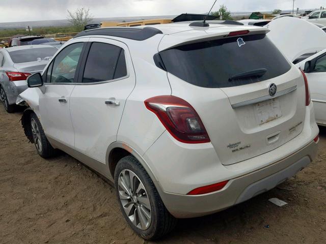 KL4CJASB1HB012750 - 2017 BUICK ENCORE PRE WHITE photo 3