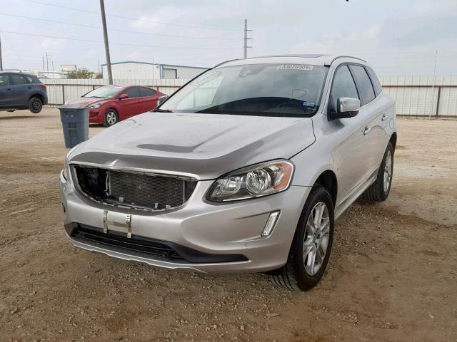 YV440MDK7F2687783 - 2015 VOLVO XC60 T5 SILVER photo 2