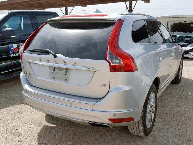 YV440MDK7F2687783 - 2015 VOLVO XC60 T5 SILVER photo 4