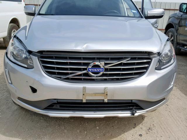 YV440MDK7F2687783 - 2015 VOLVO XC60 T5 SILVER photo 9