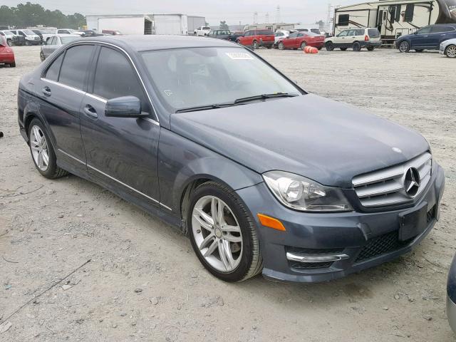 WDDGF4HB5DR256006 - 2013 MERCEDES-BENZ C 250 CHARCOAL photo 1