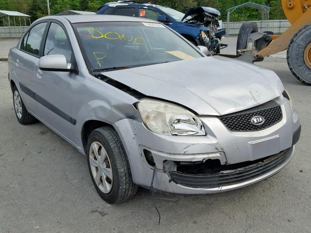 KNADE123066141279 - 2006 KIA RIO SILVER photo 1