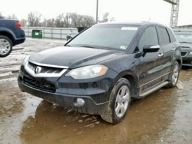 5J8TB18218A021109 - 2008 ACURA RDX BLACK photo 2