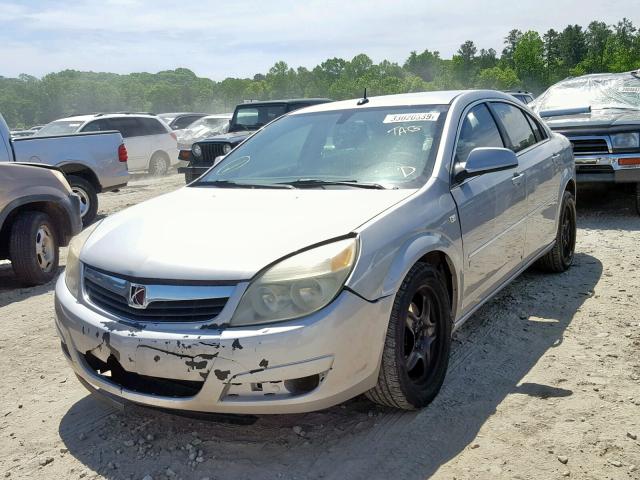 1G8ZS57N07F140583 - 2007 SATURN AURA XE SILVER photo 2