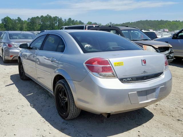 1G8ZS57N07F140583 - 2007 SATURN AURA XE SILVER photo 3