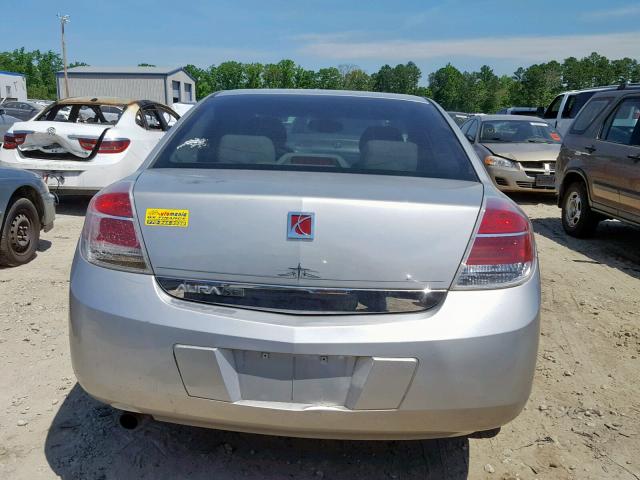 1G8ZS57N07F140583 - 2007 SATURN AURA XE SILVER photo 9