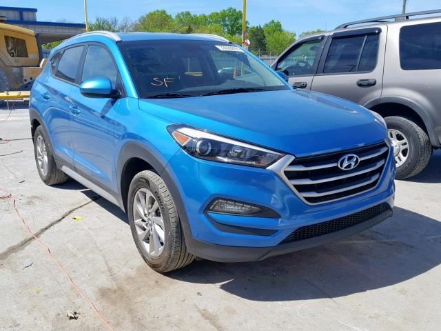 KM8J33A43HU473504 - 2017 HYUNDAI TUCSON LIM BLUE photo 1