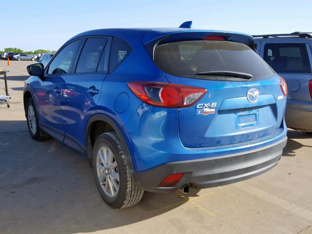 JM3KE2CY6E0356183 - 2014 MAZDA CX-5 TOURI BLUE photo 3