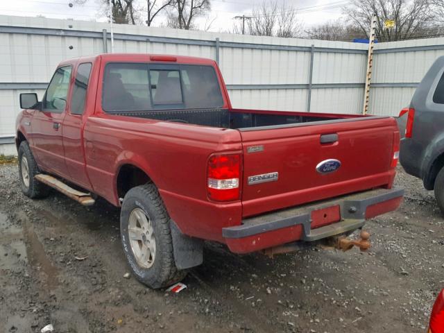 1FTZR45E86PA37001 - 2006 FORD RANGER SUP RED photo 3