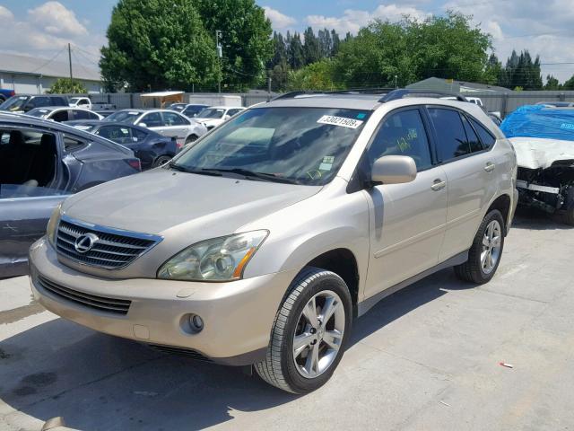 JTJHW31UX60011095 - 2006 LEXUS RX 400 GOLD photo 2