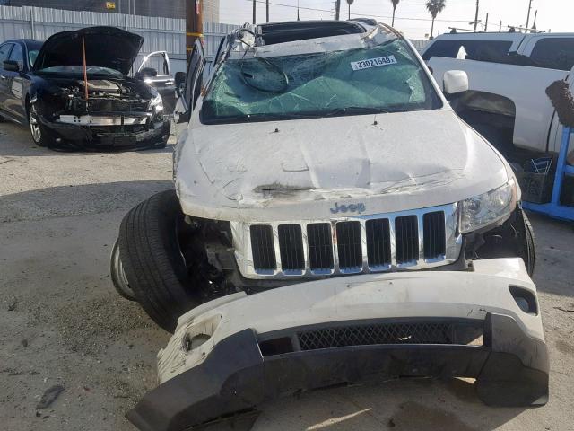 1J4RR4GT7BC509812 - 2011 JEEP GRAND CHER WHITE photo 1