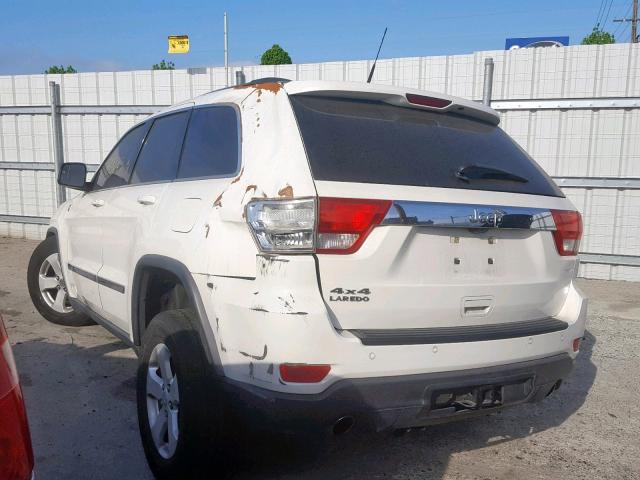 1J4RR4GT7BC509812 - 2011 JEEP GRAND CHER WHITE photo 3