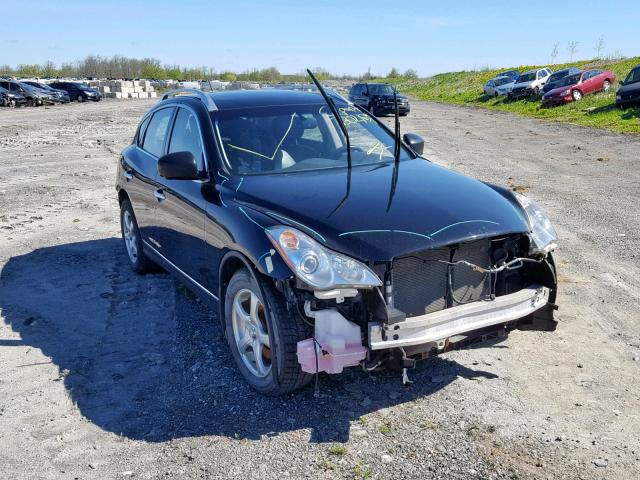 JNKAJ09F39M951368 - 2009 INFINITI EX35 BASE BLACK photo 1