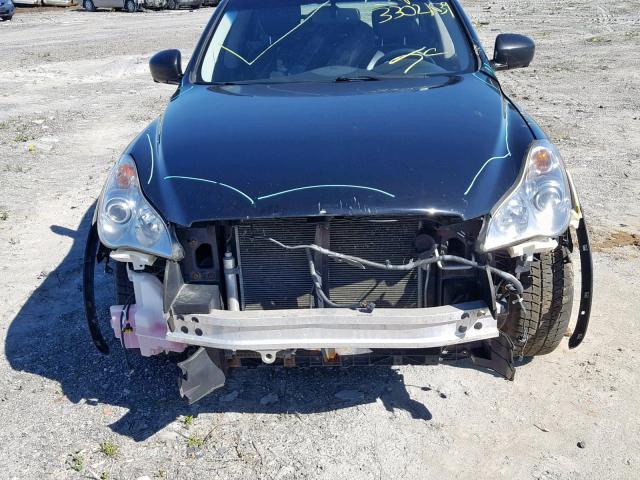 JNKAJ09F39M951368 - 2009 INFINITI EX35 BASE BLACK photo 9