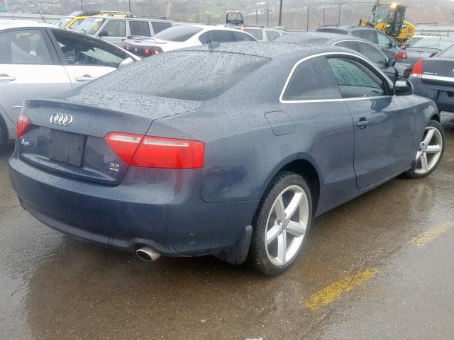 WAUDK78T99A029245 - 2009 AUDI A5 QUATTRO BLACK photo 4