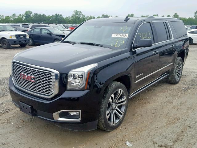 1GKS2HKJ9HR336023 - 2017 GMC YUKON XL D BLACK photo 2