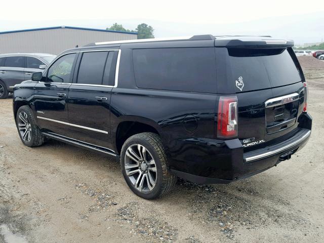 1GKS2HKJ9HR336023 - 2017 GMC YUKON XL D BLACK photo 3